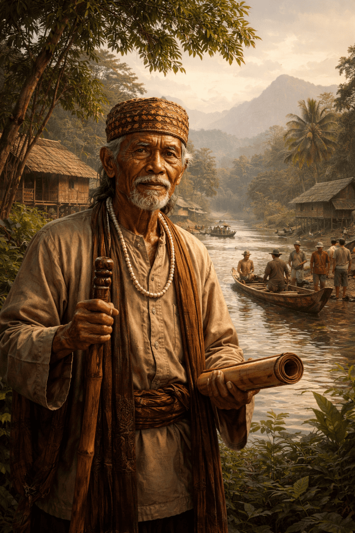 Guru Panyit bin Mansintilanik.
Gambar hanyalah ilustrasi AI. 